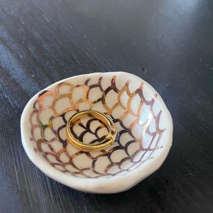 Mermaid scales jewelry/trinket dish
